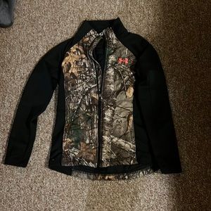 Under armour camo jacket